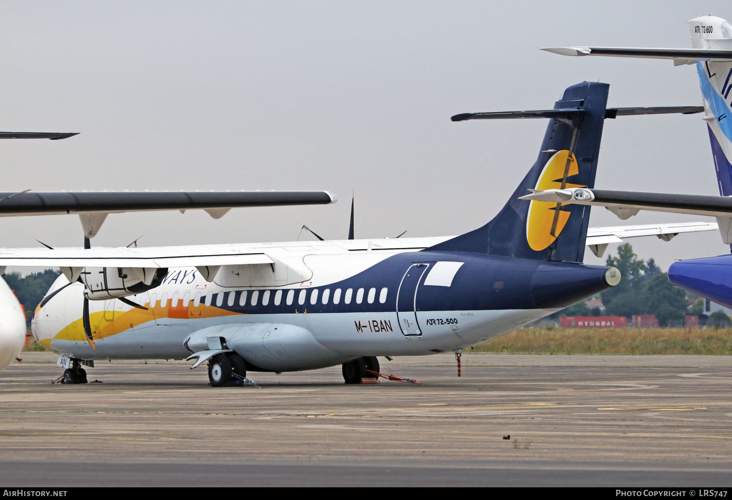 Aircraft Photo of M-IBAN | ATR ATR-72-500 (ATR-72-212A) | Jet Airways | AirHistory.net #383737