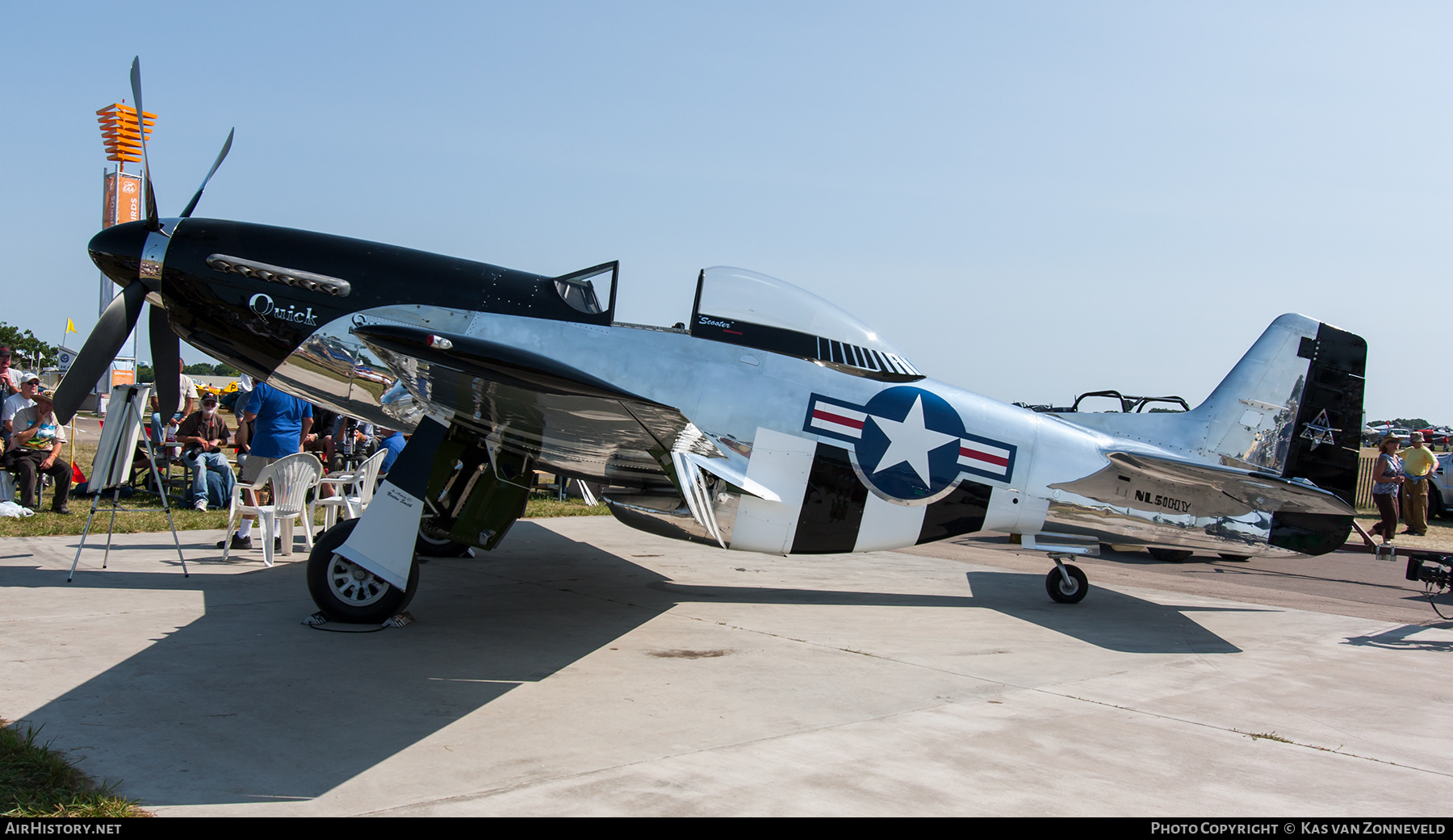 Aircraft Photo of N51HY / NL51HY | North American P-51D Mustang | USA - Air Force | AirHistory.net #383742