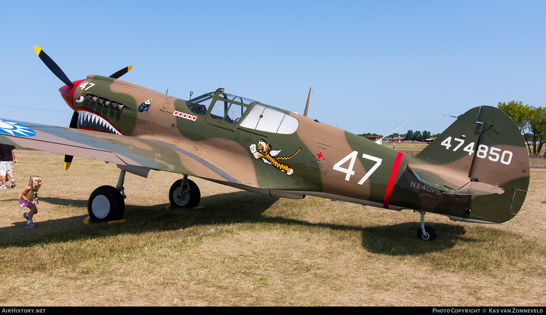 Aircraft Photo of N40PE / NX40PE / 474850 | Curtiss P-40E Warhawk | USA - Air Force | AirHistory.net #383743