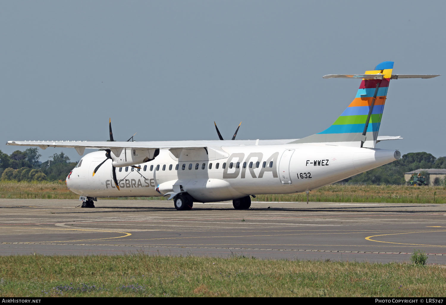 Aircraft Photo of F-WWEZ | ATR ATR-72-600 (ATR-72-212A) | BRA - Braathens Regional Airlines | AirHistory.net #383744