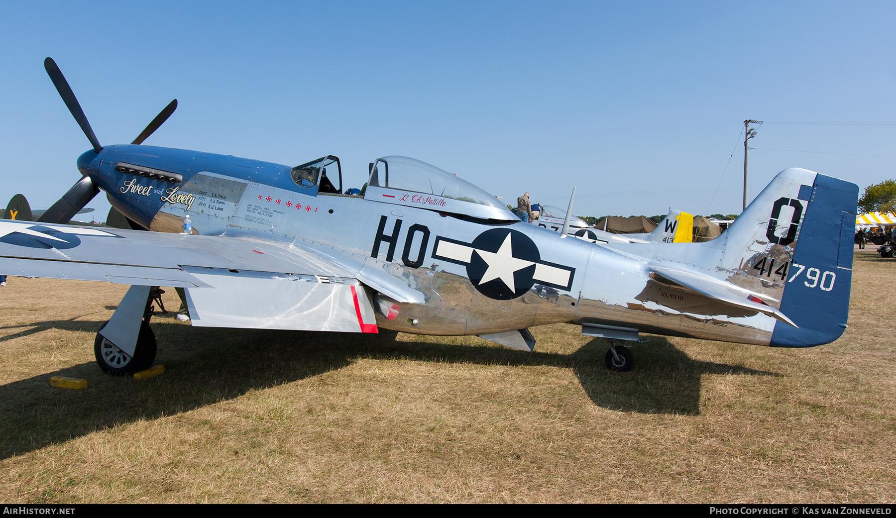 Aircraft Photo of N451D / NL451D / 414790 | North American P-51D Mustang | USA - Air Force | AirHistory.net #383746