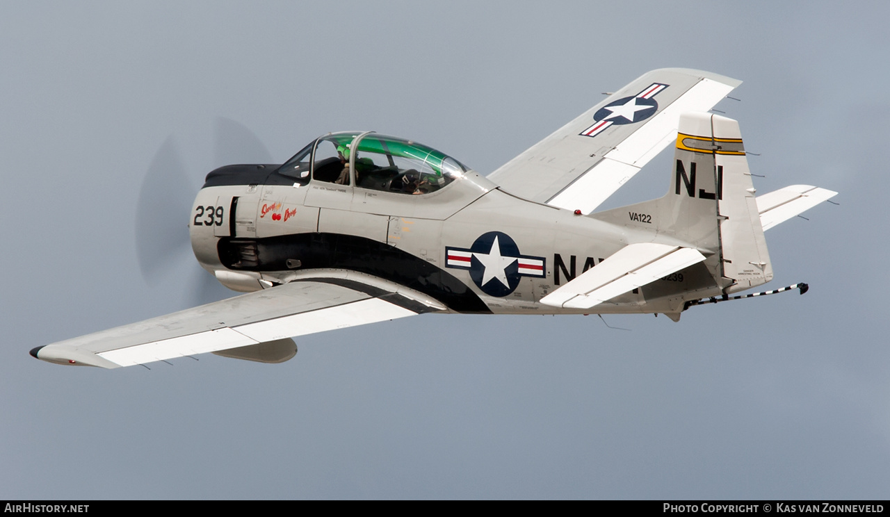 Aircraft Photo of N4168E / NX4168E / 146239 | North American T-28C Trojan | USA - Navy | AirHistory.net #383748