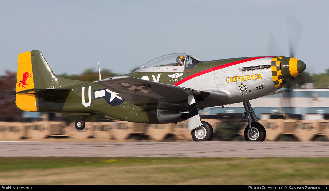 Aircraft Photo of N5428V | North American P-51D Mustang | Commemorative Air Force | USA - Air Force | AirHistory.net #383762