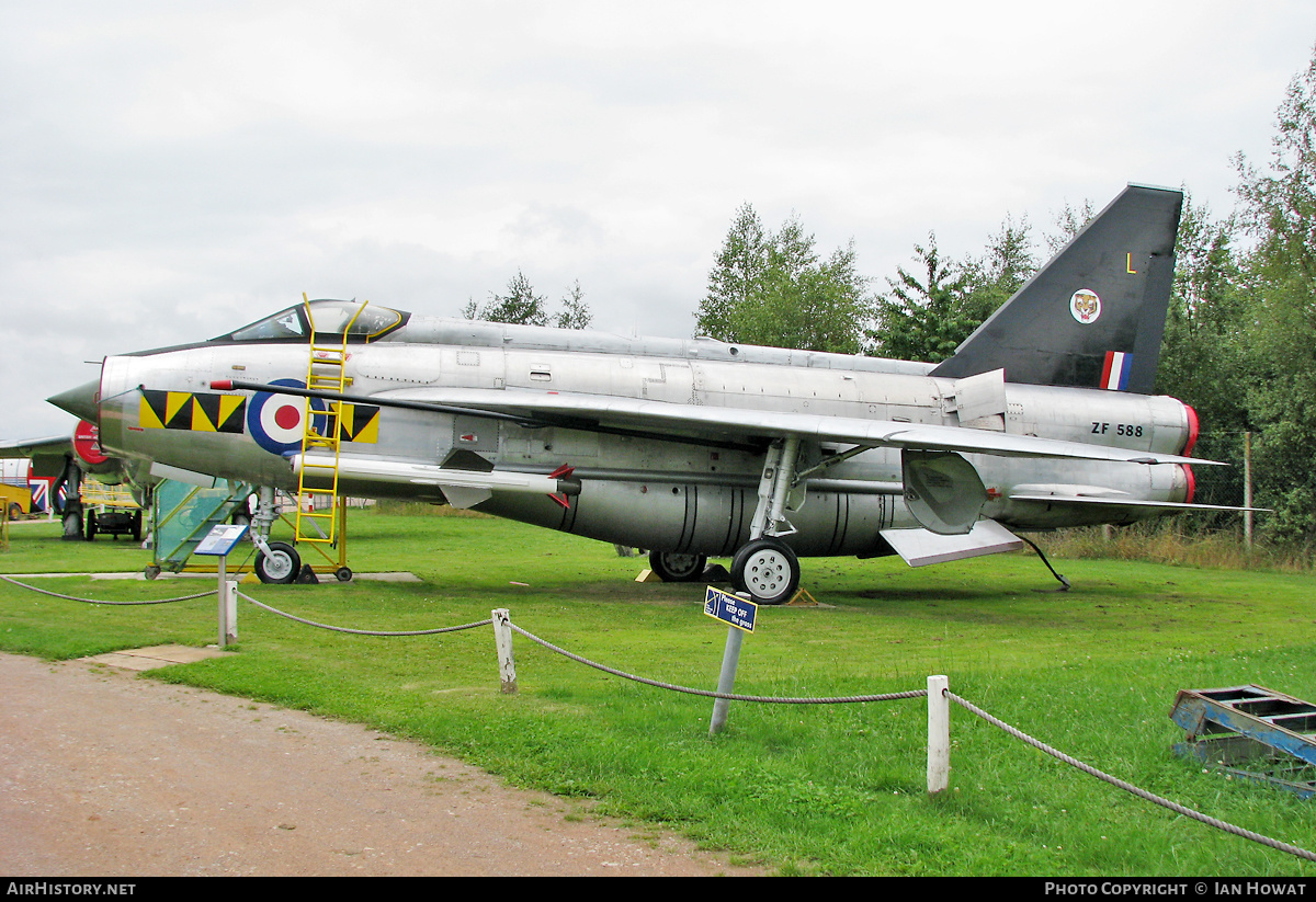 Aircraft Photo of ZF588 | English Electric Lightning F53 | UK - Air Force | AirHistory.net #383765