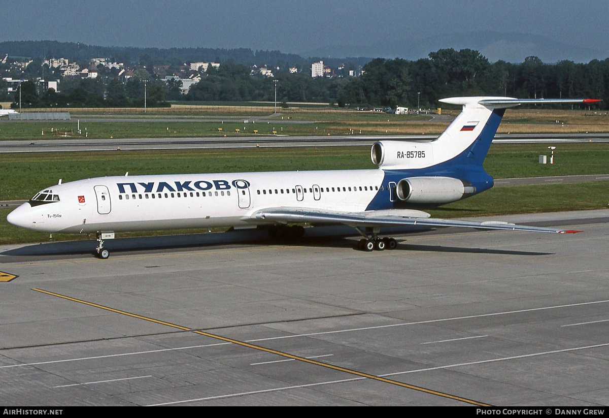 Aircraft Photo of RA-85785 | Tupolev Tu-154M | Pulkovo Airlines | AirHistory.net #383786