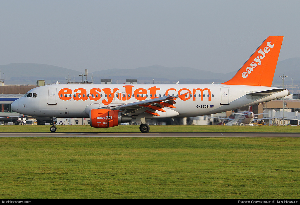 Aircraft Photo of G-EZGB | Airbus A319-111 | EasyJet | AirHistory.net #383814