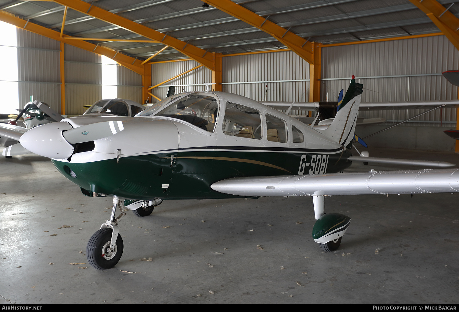 Aircraft Photo of G-SOBI | Piper PA-28-181 Cherokee Archer II | AirHistory.net #383820