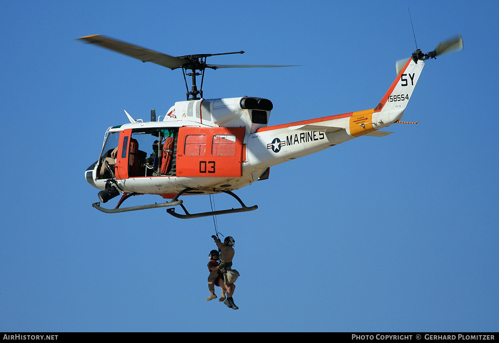 Aircraft Photo of 158554 | Bell HH-1N Iroquois | USA - Marines | AirHistory.net #383836