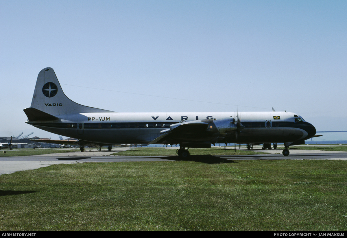 Aircraft Photo of PP-VJM | Lockheed L-188A Electra | Varig | AirHistory.net #383840