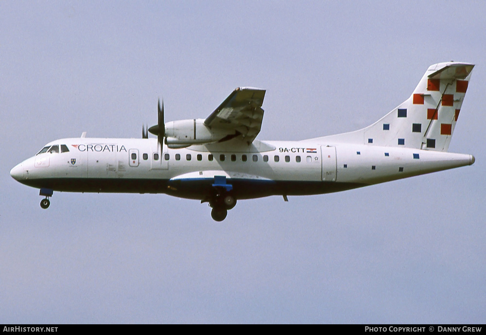Aircraft Photo of 9A-CTT | ATR ATR-42-300 | Croatia Airlines | AirHistory.net #383851