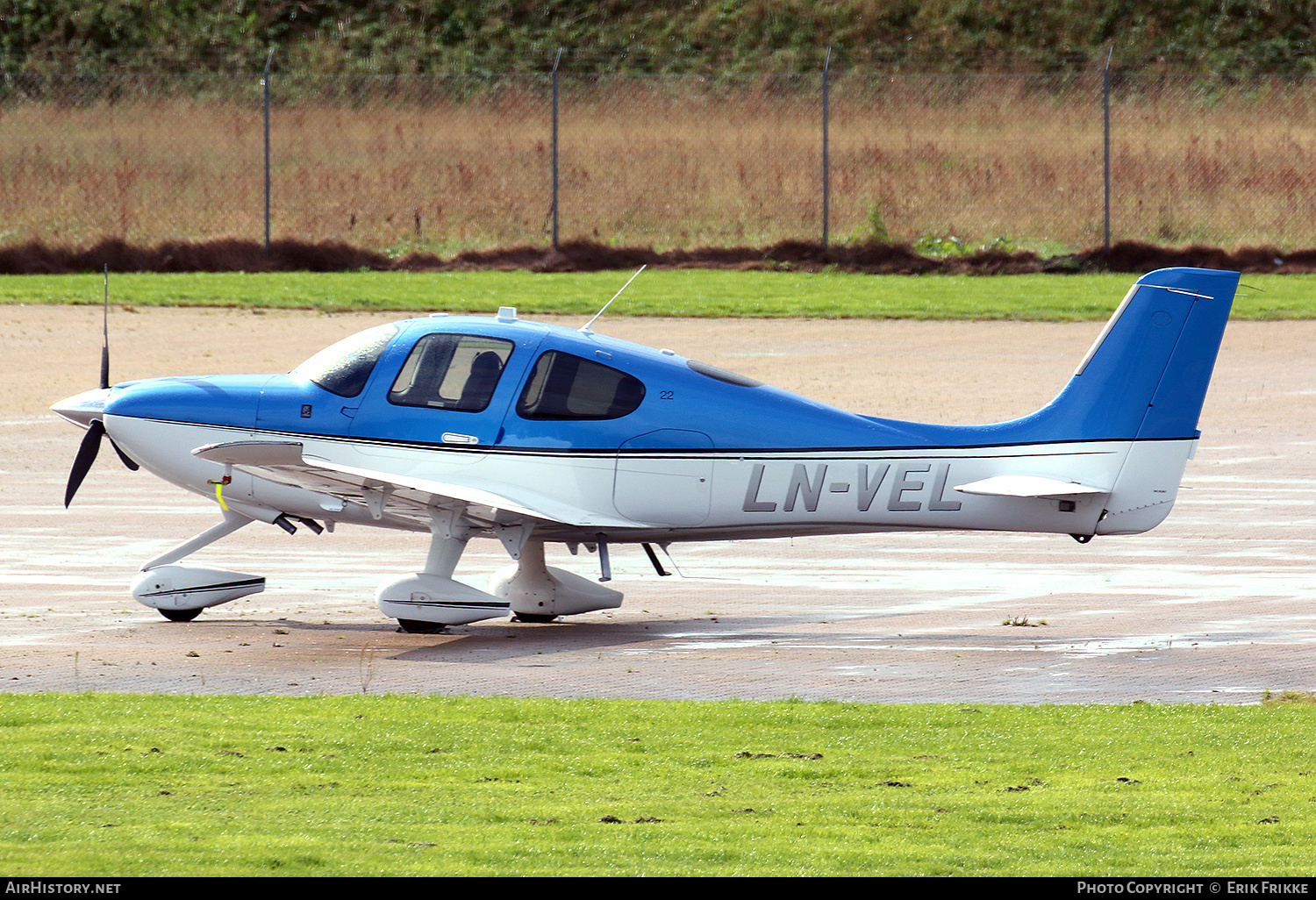 Aircraft Photo of LN-VEL | Cirrus SR-22 G6-GTS | AirHistory.net #383860