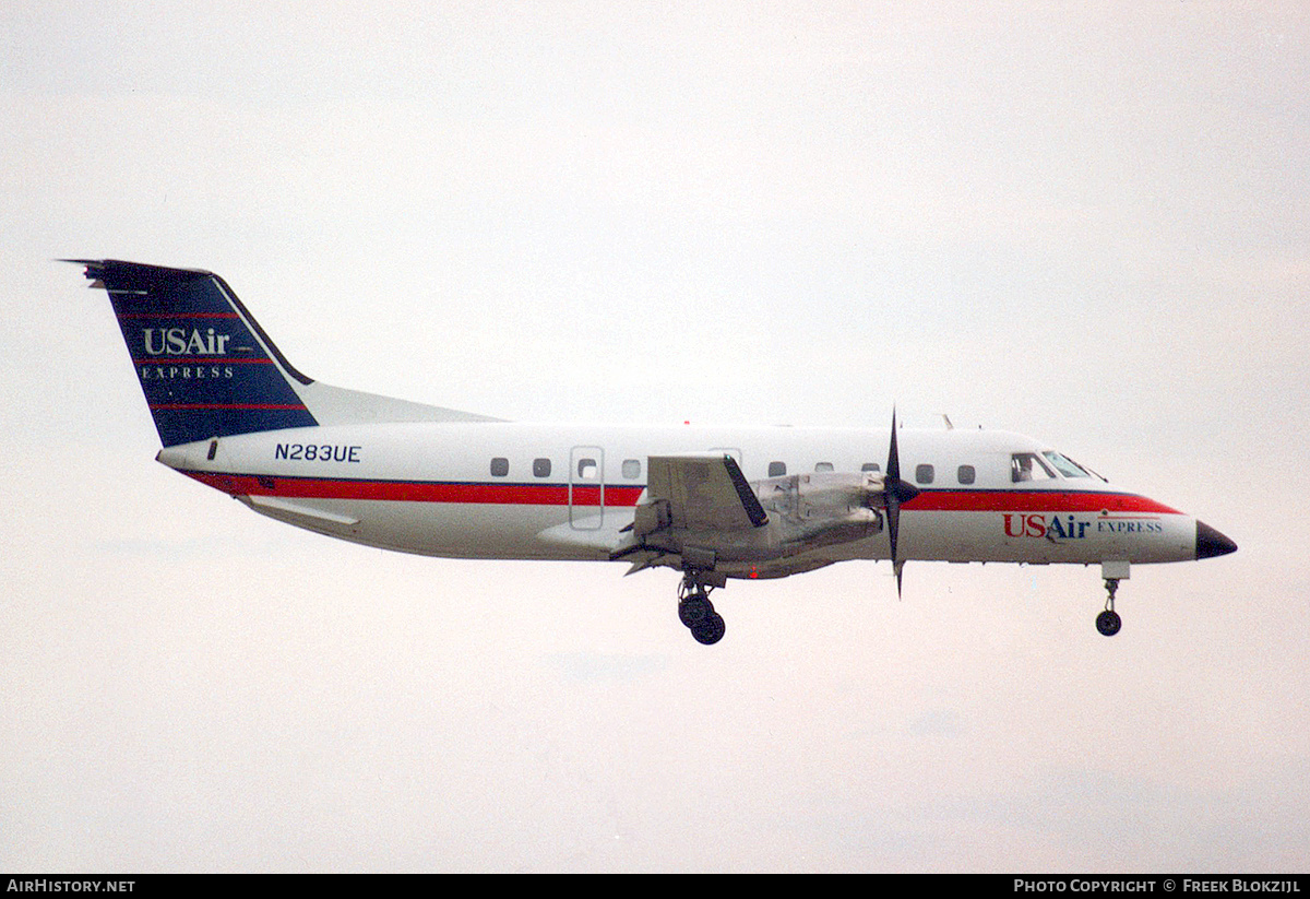 Aircraft Photo of N283UE | Embraer EMB-120RT Brasilia | USAir Express | AirHistory.net #383867