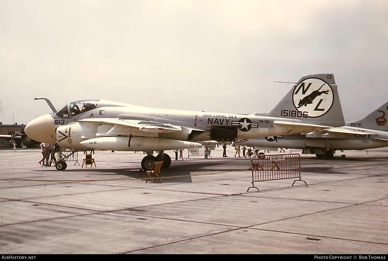 Aircraft Photo of 151806 | Grumman A-6A Intruder (G-128/A2F-1) | USA - Navy | AirHistory.net #383873