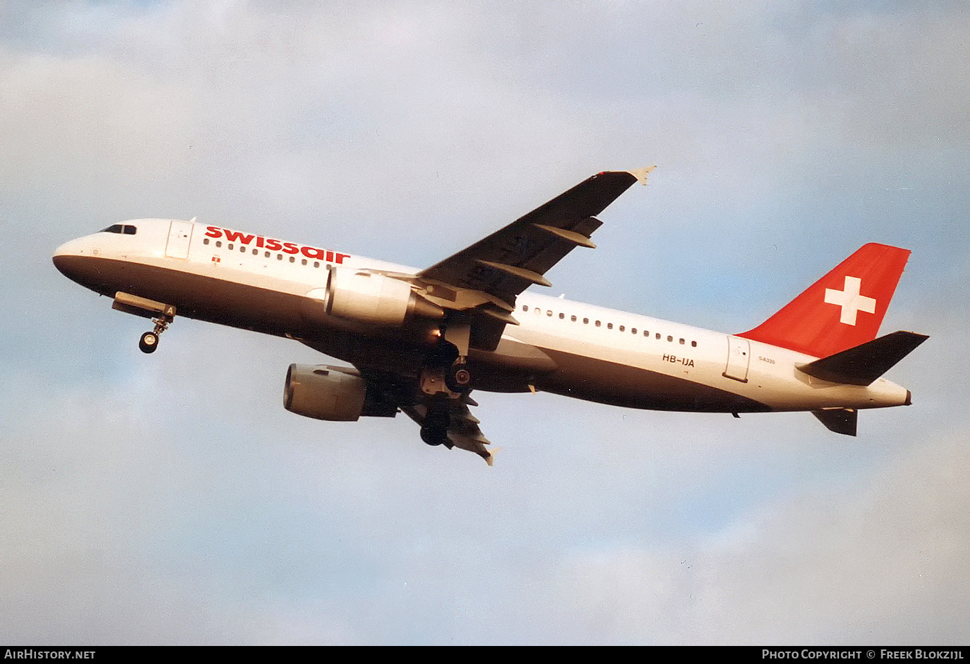 Aircraft Photo of HB-IJA | Airbus A320-214 | Swissair | AirHistory.net #383889