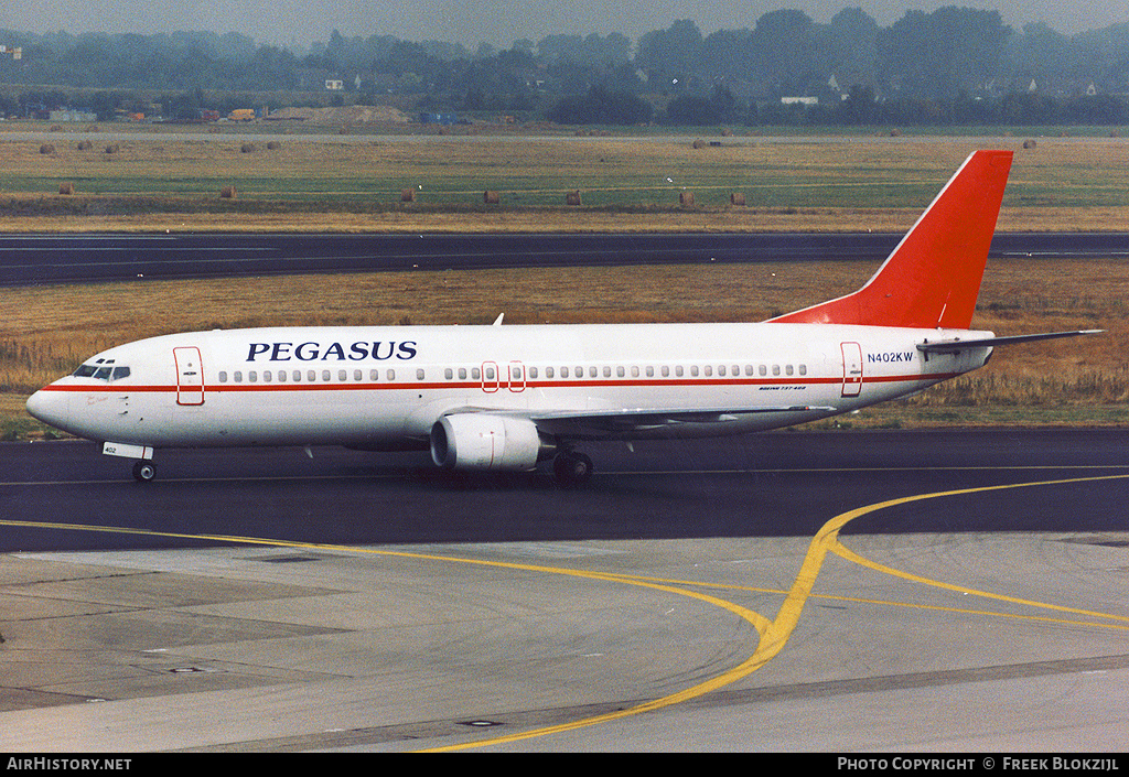 Aircraft Photo of N402KW | Boeing 737-4Q8 | Pegasus Airlines | AirHistory.net #383903