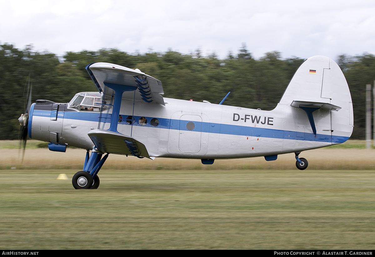 Aircraft Photo of D-FWJE | Antonov An-2TD | AirHistory.net #383931