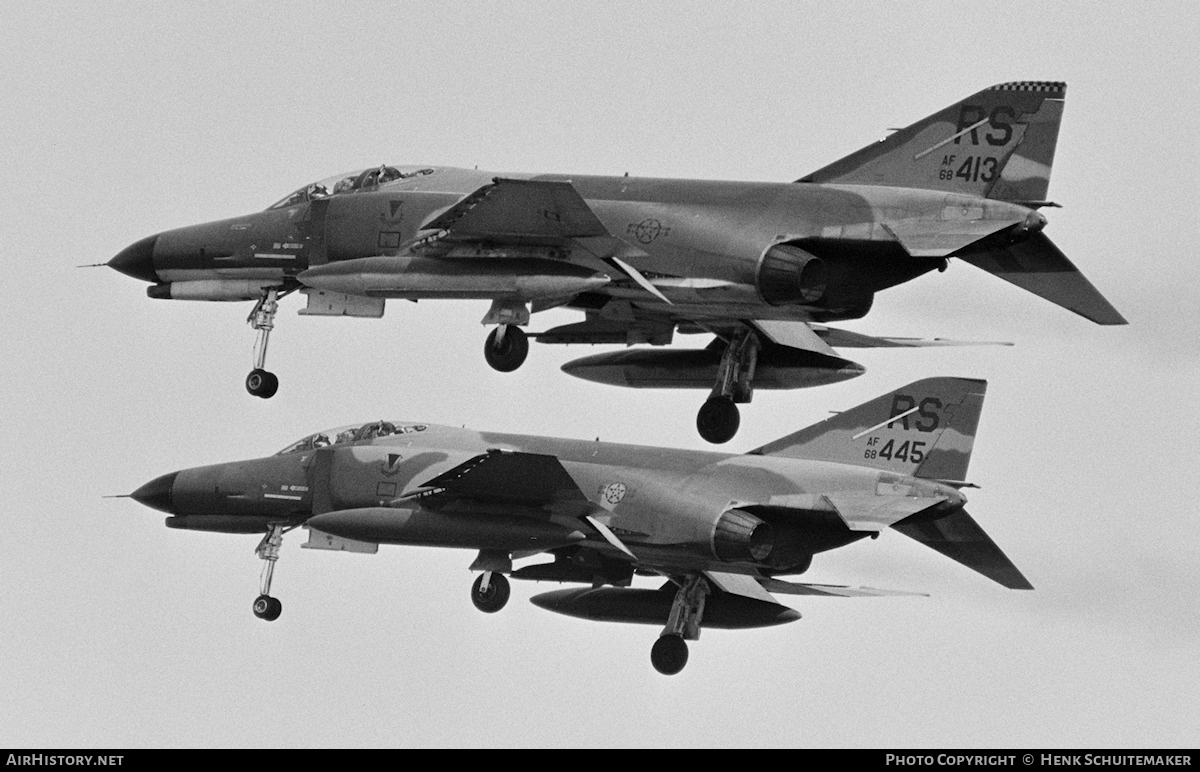 Aircraft Photo of 68-0445 / AF68-445 | McDonnell Douglas F-4E Phantom II | USA - Air Force | AirHistory.net #383933