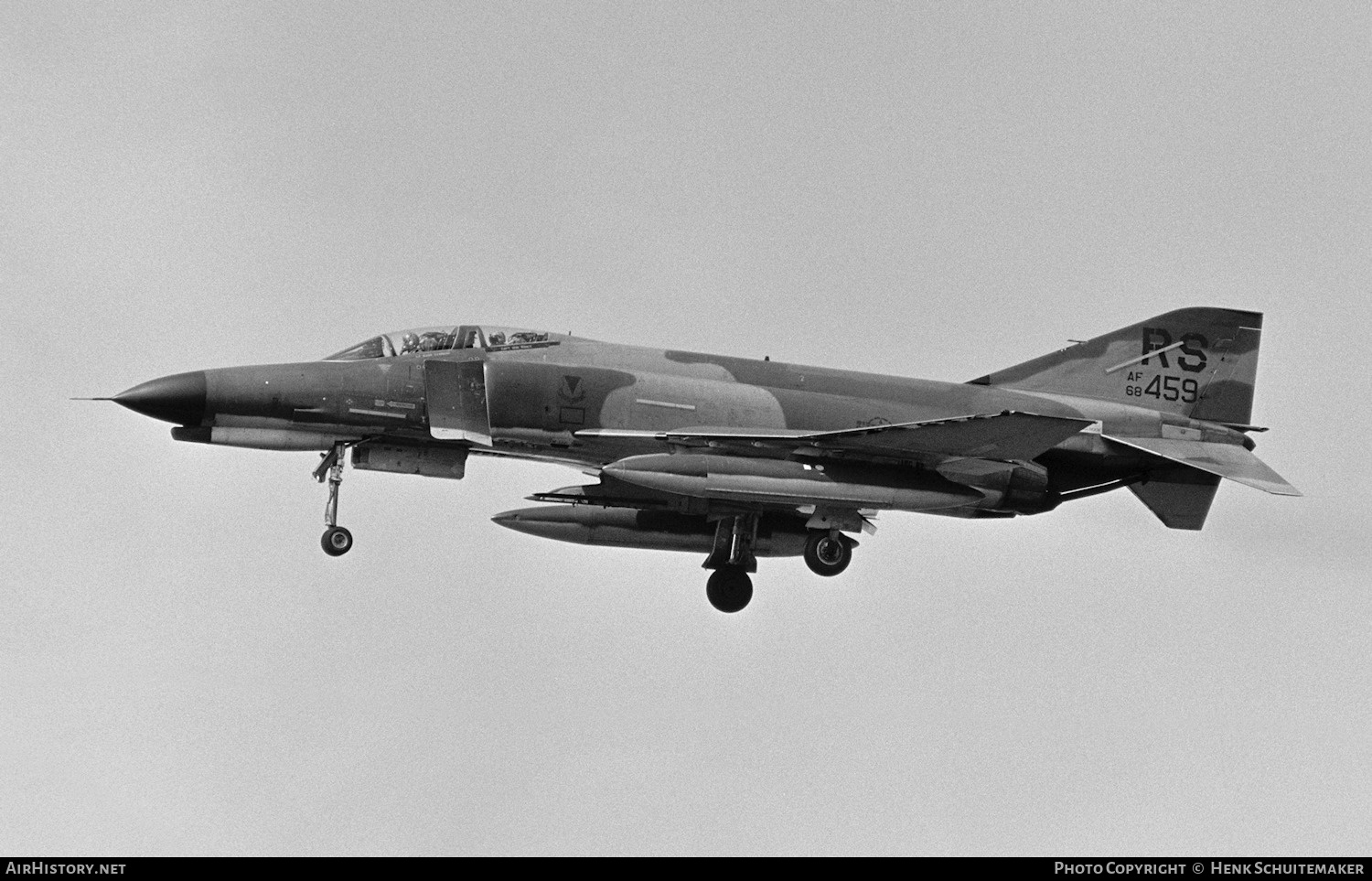 Aircraft Photo of 68-0459 / AF68-459 | McDonnell Douglas F-4E Phantom II | USA - Air Force | AirHistory.net #383934