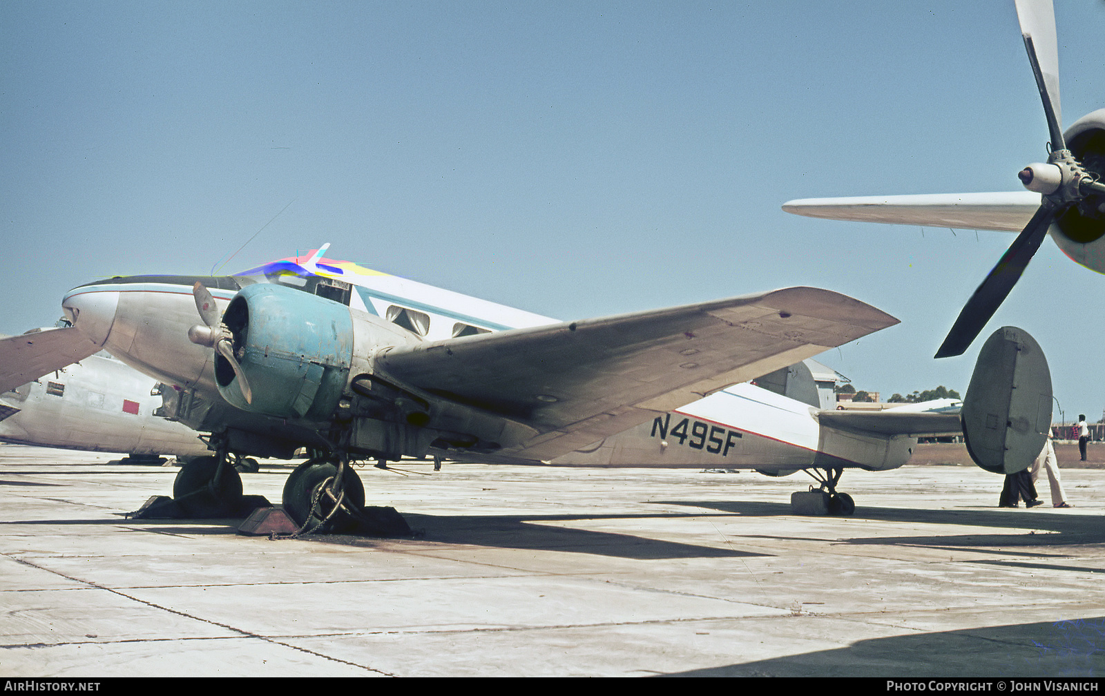 Aircraft Photo of N495F | Beech D18S | AirHistory.net #383948