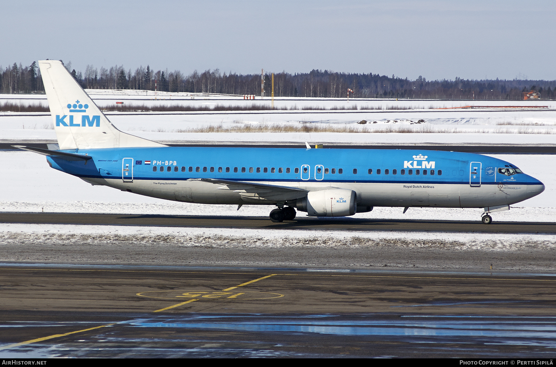 Aircraft Photo of PH-BPB | Boeing 737-4Y0 | KLM - Royal Dutch Airlines | AirHistory.net #383954