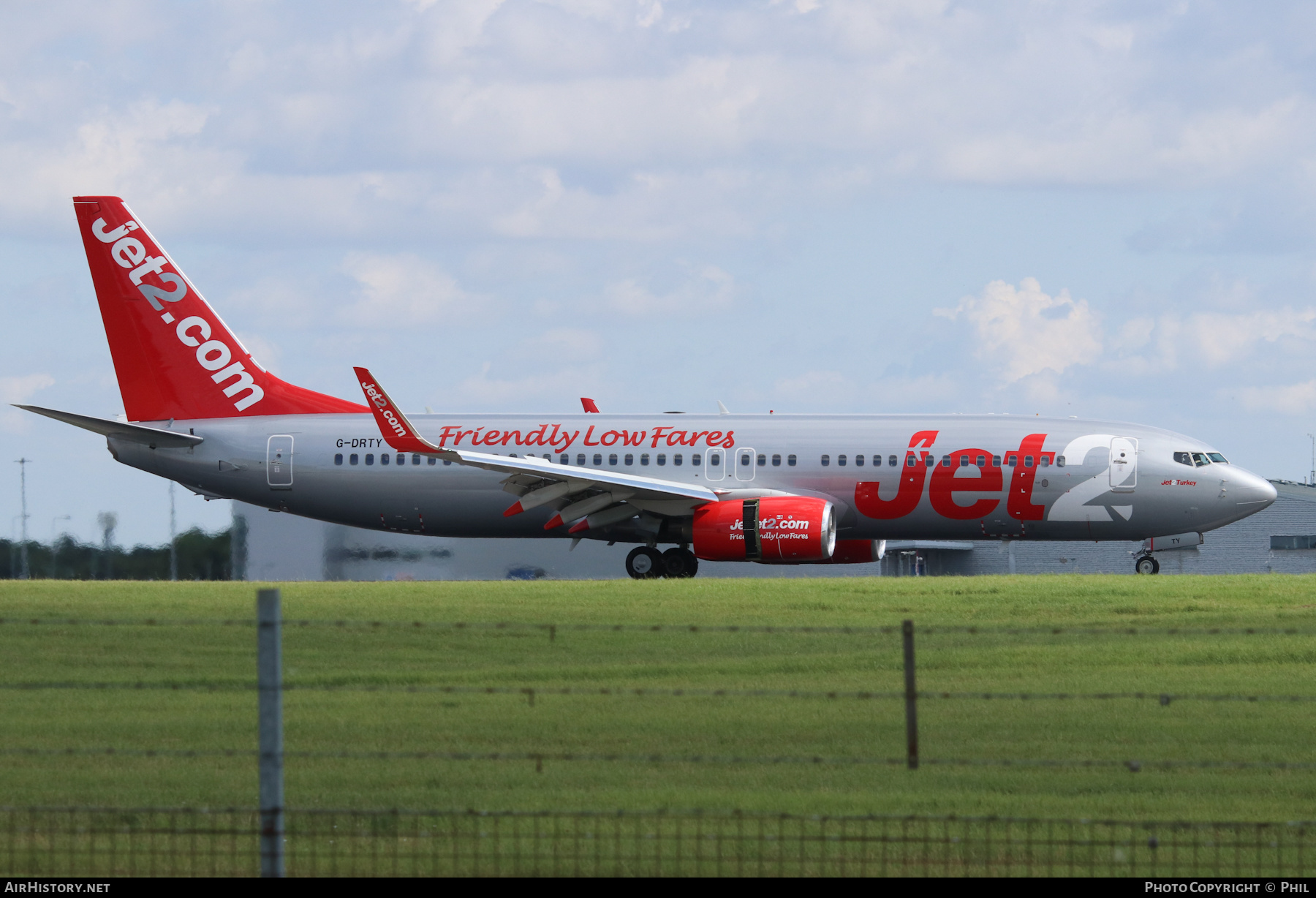 Aircraft Photo of G-DRTY | Boeing 737-8AS | Jet2 | AirHistory.net #383962