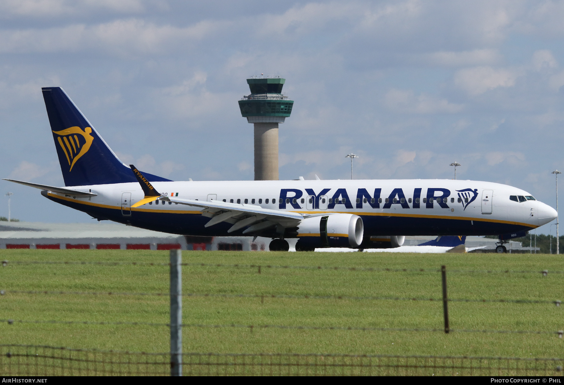 Aircraft Photo of EI-HGO | Boeing 737-8200 Max 200 | Ryanair | AirHistory.net #383963