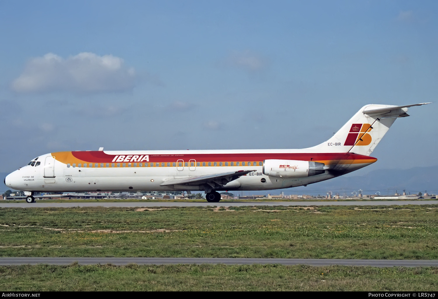 Aircraft Photo of EC-BIR | McDonnell Douglas DC-9-32 | Iberia | AirHistory.net #383968