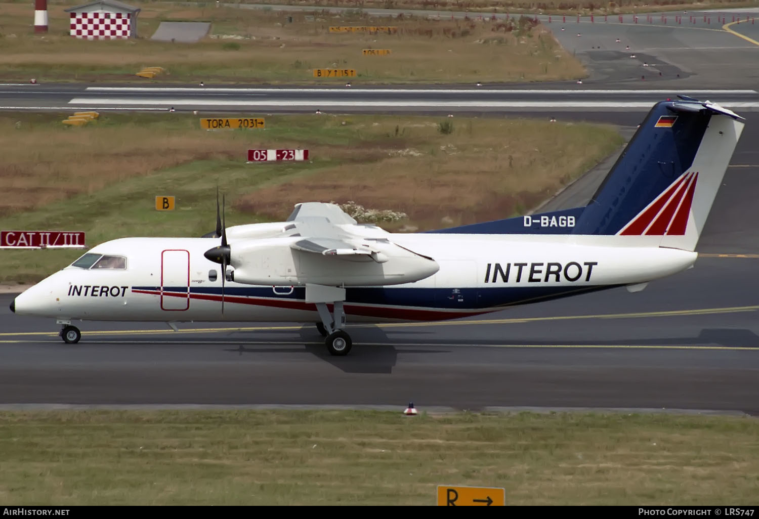 Aircraft Photo of D-BAGB | De Havilland Canada DHC-8-103 Dash 8 | Interot Airways | AirHistory.net #383984