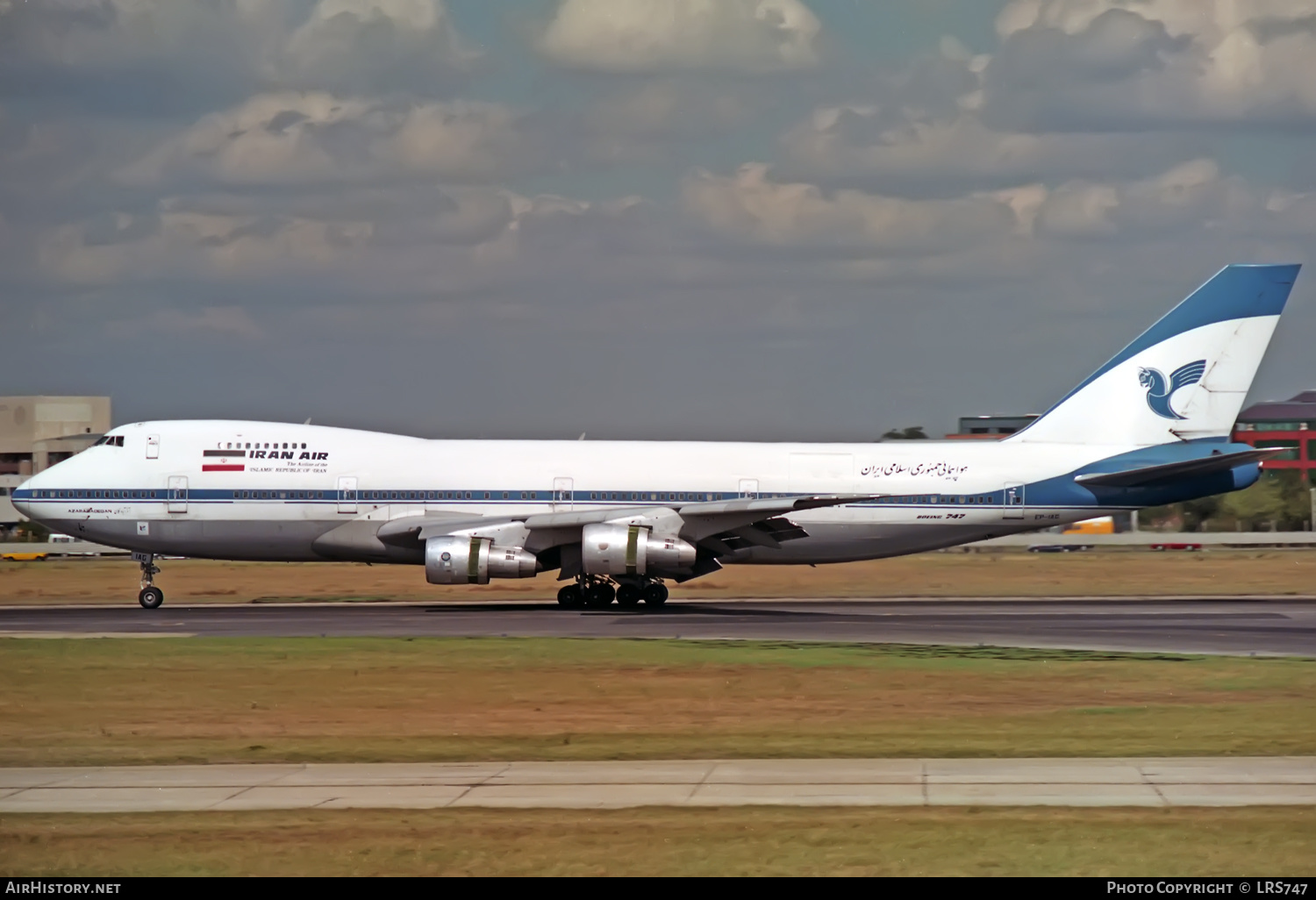 Aircraft Photo of EP-IAG | Boeing 747-286BM | Iran Air | AirHistory.net #383986