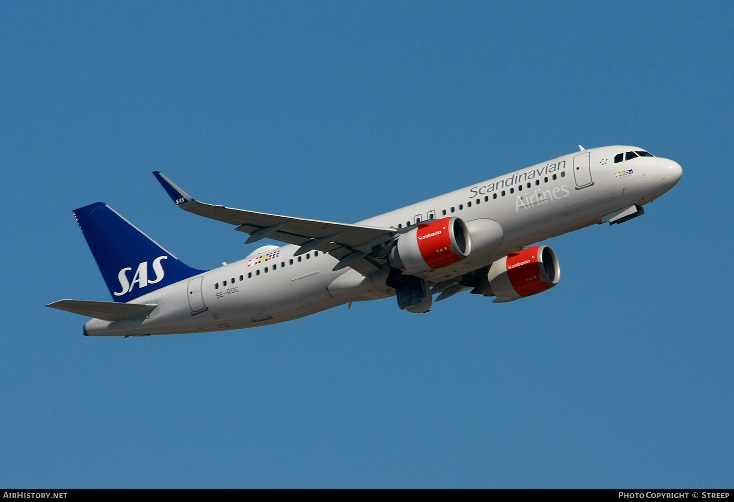 Aircraft Photo of SE-ROC | Airbus A320-251N | Scandinavian Airlines - SAS | AirHistory.net #383990