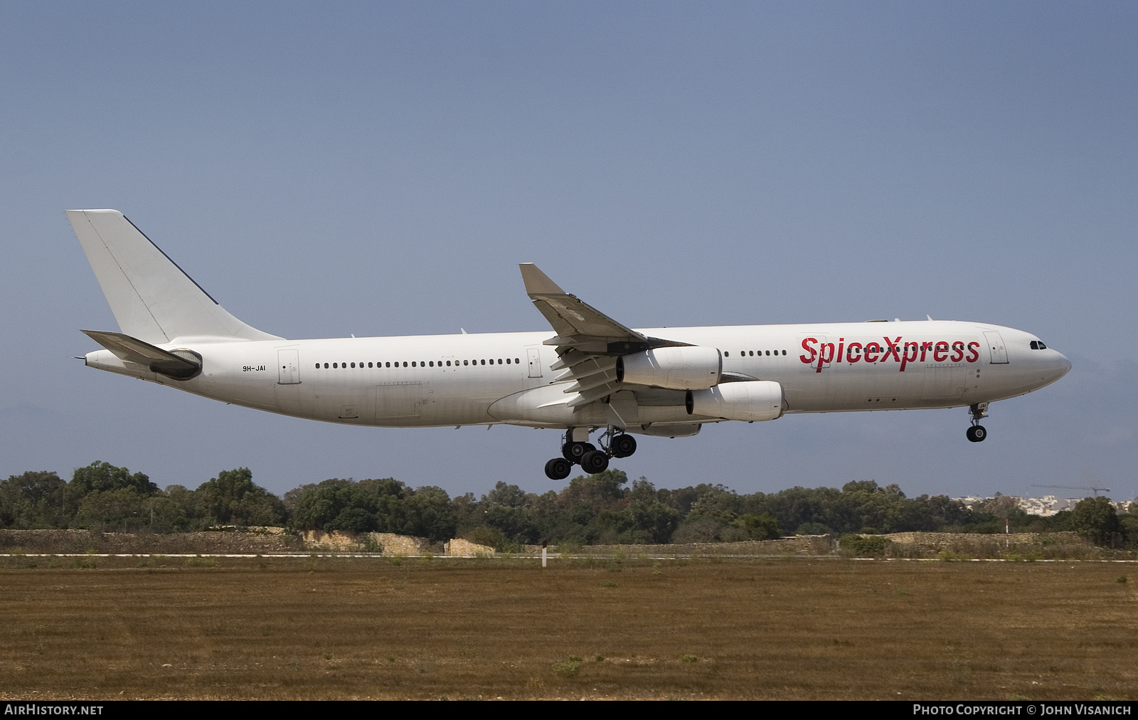 Aircraft Photo of 9H-JAI | Airbus A340-313 | SpiceXpress | AirHistory.net #383995