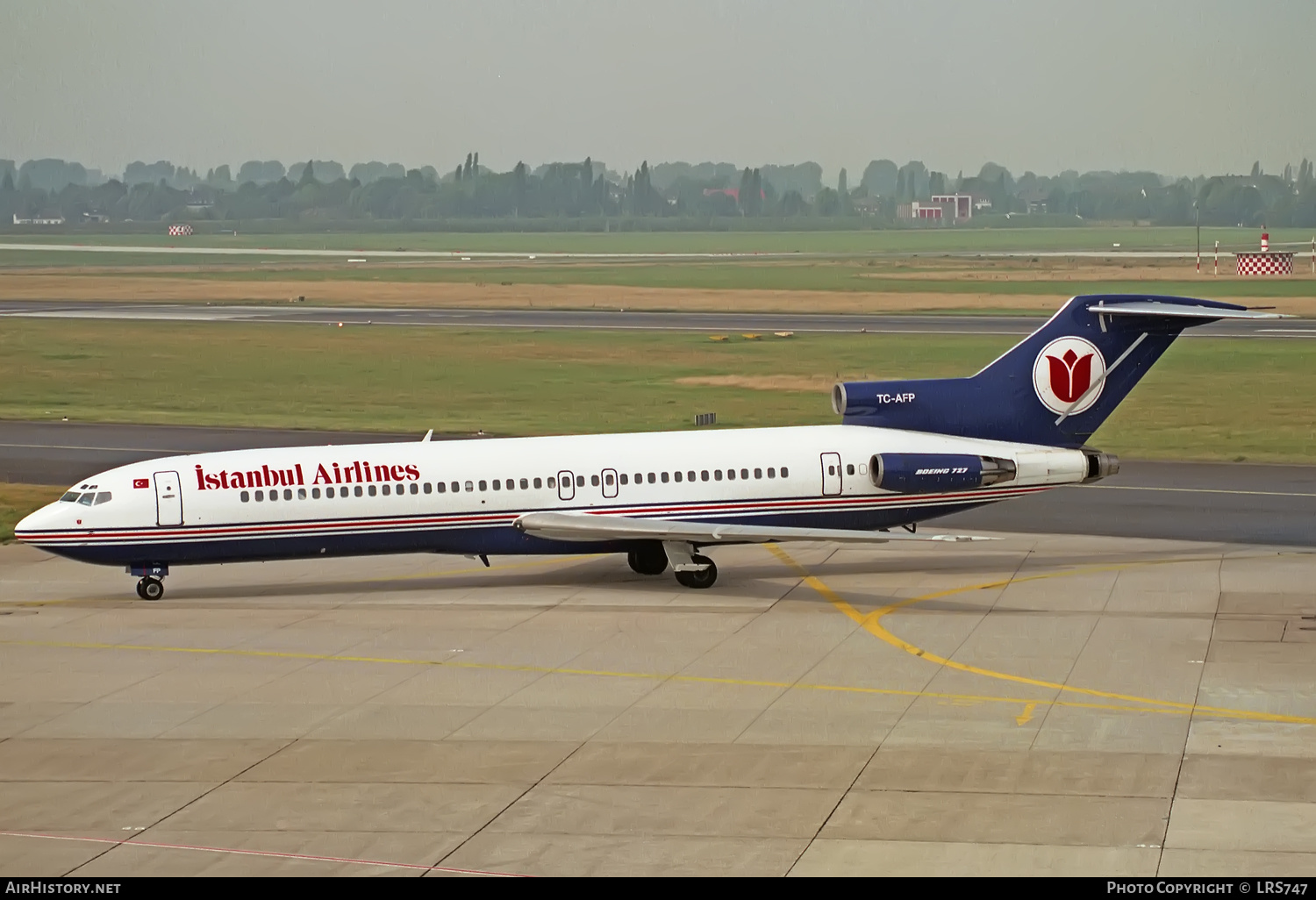 Aircraft Photo of TC-AFP | Boeing 727-230/Adv | Istanbul Airlines | AirHistory.net #384002