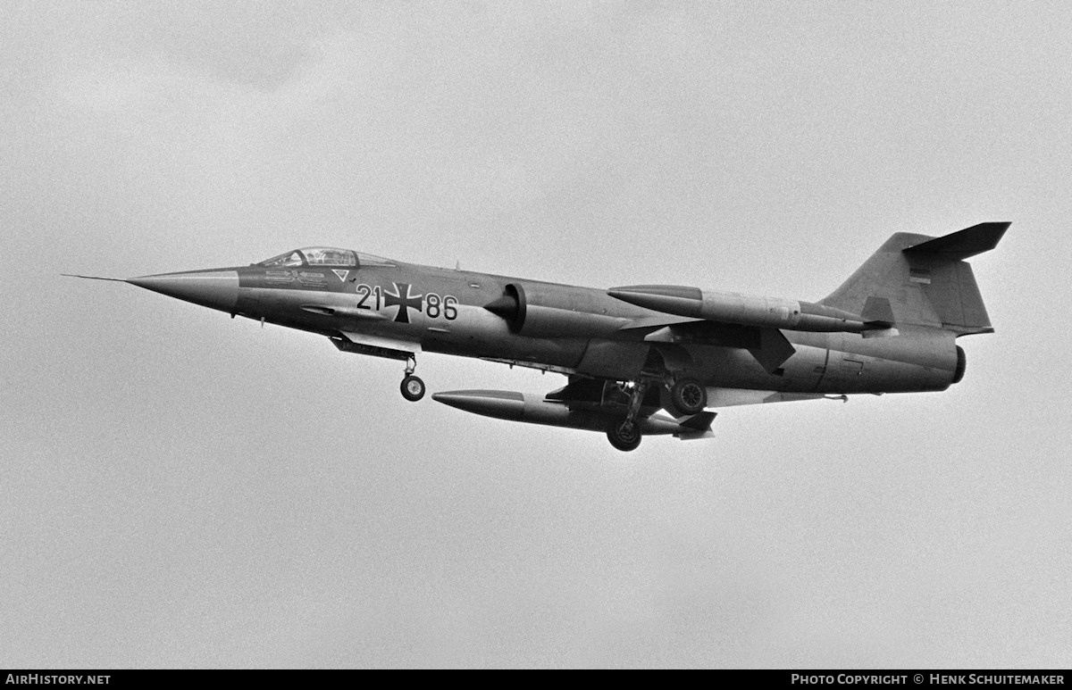 Aircraft Photo of 2186 | Lockheed F-104G Starfighter | Germany - Air Force | AirHistory.net #384003