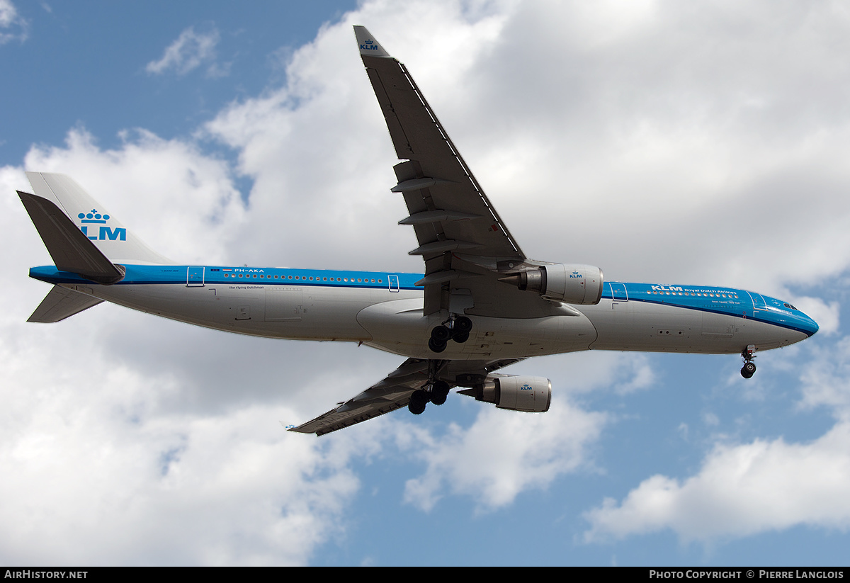 Aircraft Photo of PH-AKA | Airbus A330-303 | KLM - Royal Dutch Airlines | AirHistory.net #384007