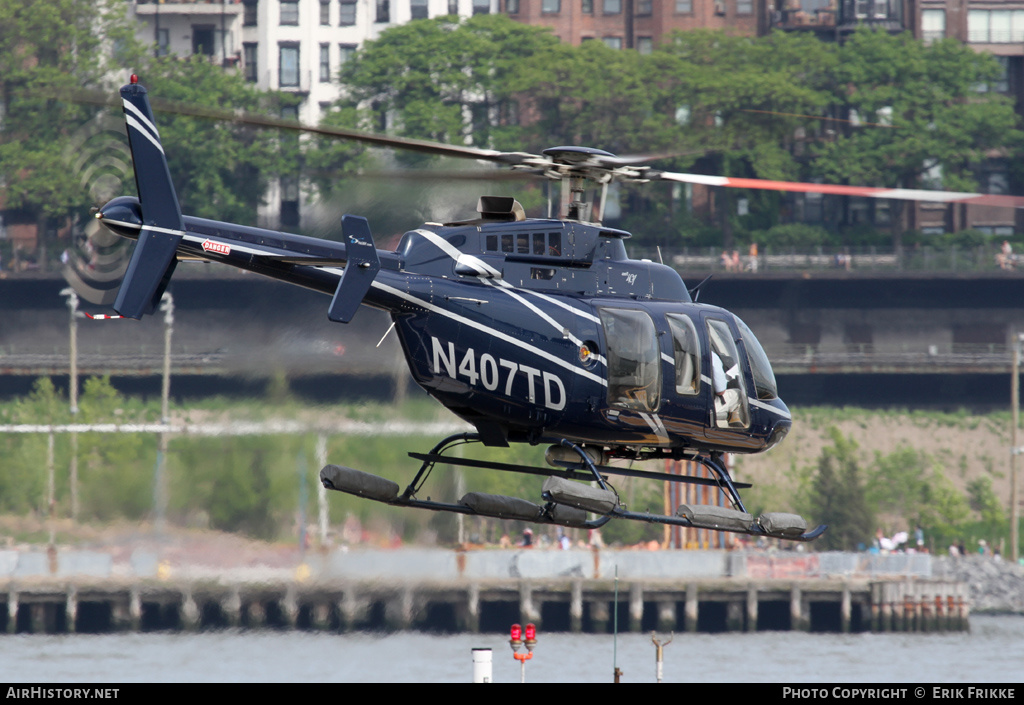 Aircraft Photo of N407TD | Bell 407 | AirHistory.net #384022
