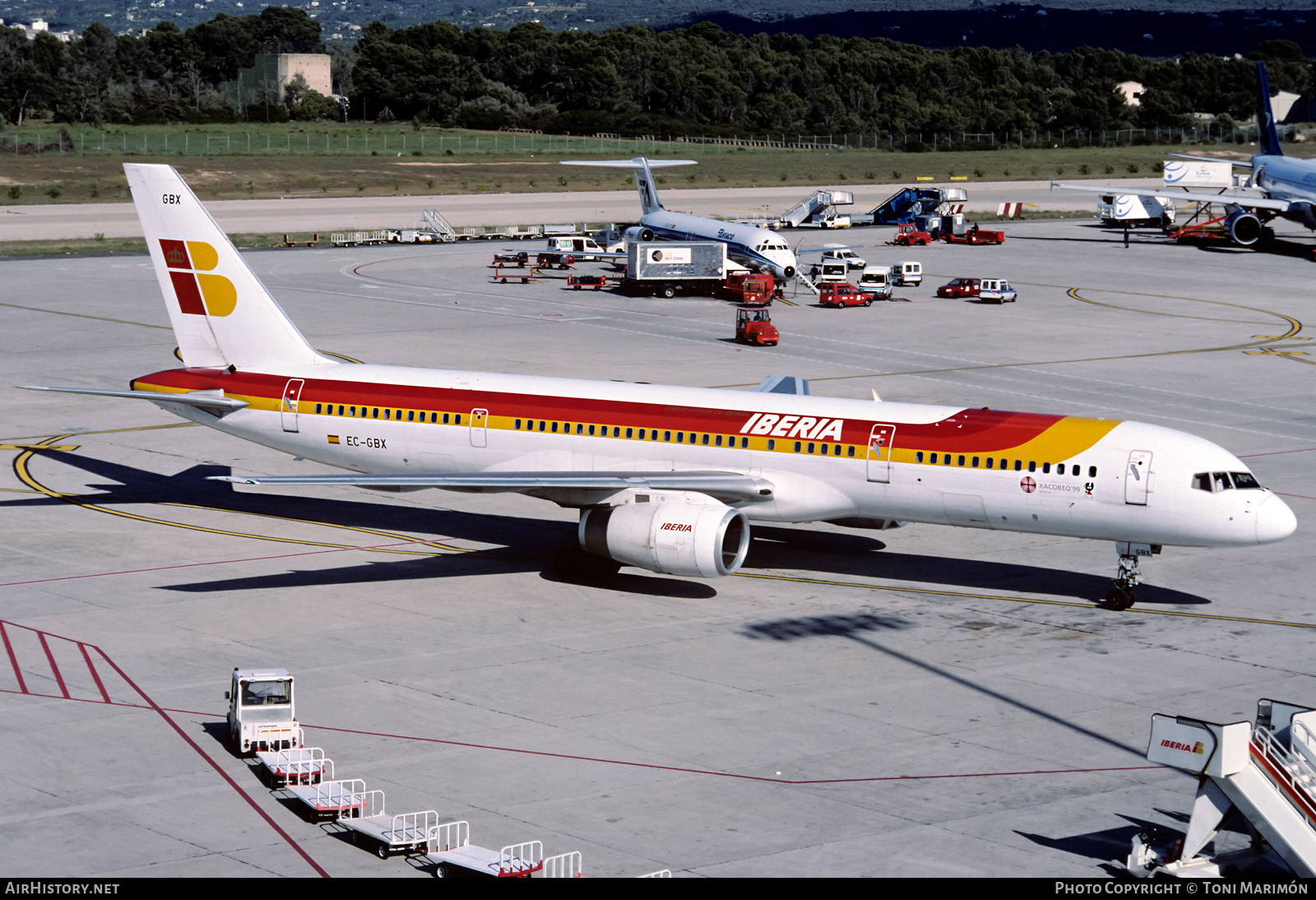 Aircraft Photo of EC-GBX | Boeing 757-236 | Iberia | AirHistory.net #384063