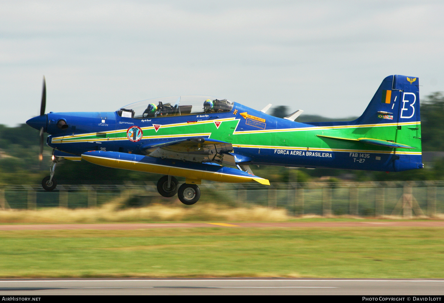 Aircraft Photo of 1435 | Embraer T-27 Tucano | Brazil - Air Force | AirHistory.net #384070