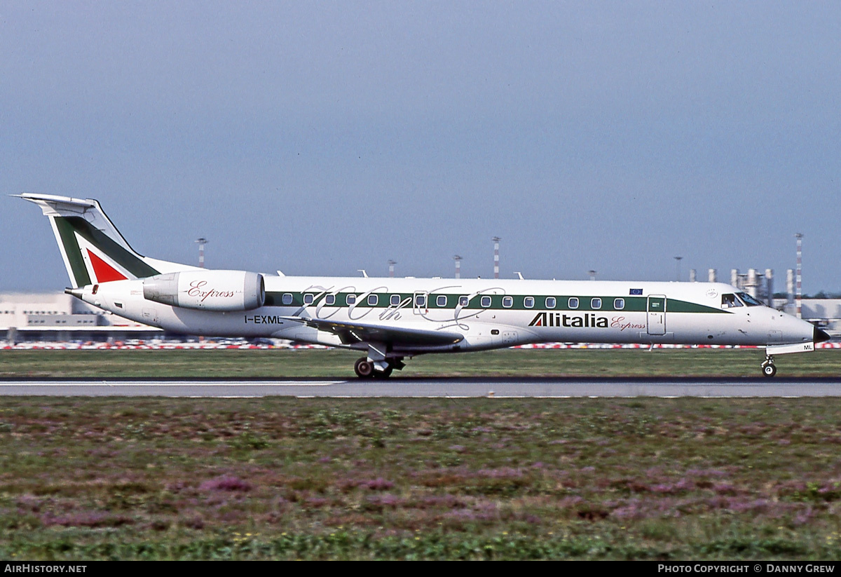 Aircraft Photo of I-EXML | Embraer ERJ-145LR (EMB-145LR) | Alitalia Express | AirHistory.net #384072