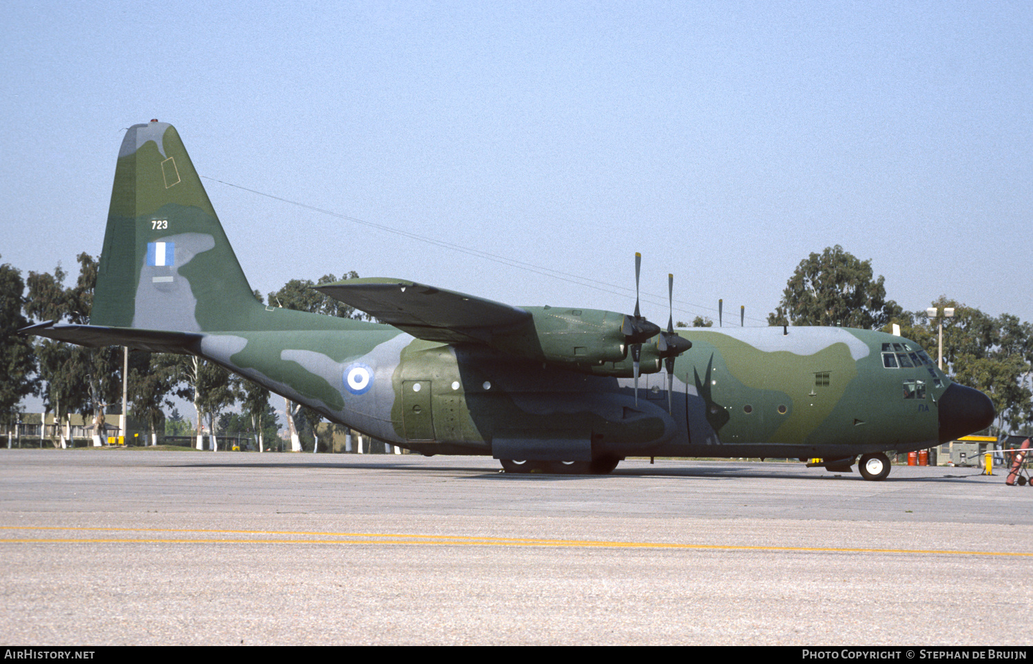 Aircraft Photo of 723 | Lockheed C-130B Hercules (L-282) | Greece - Air Force | AirHistory.net #384091