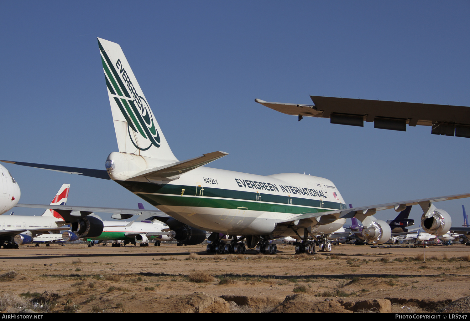 Aircraft Photo of N492EV | Boeing 747-446(BCF) | Evergreen International Airlines | AirHistory.net #384100