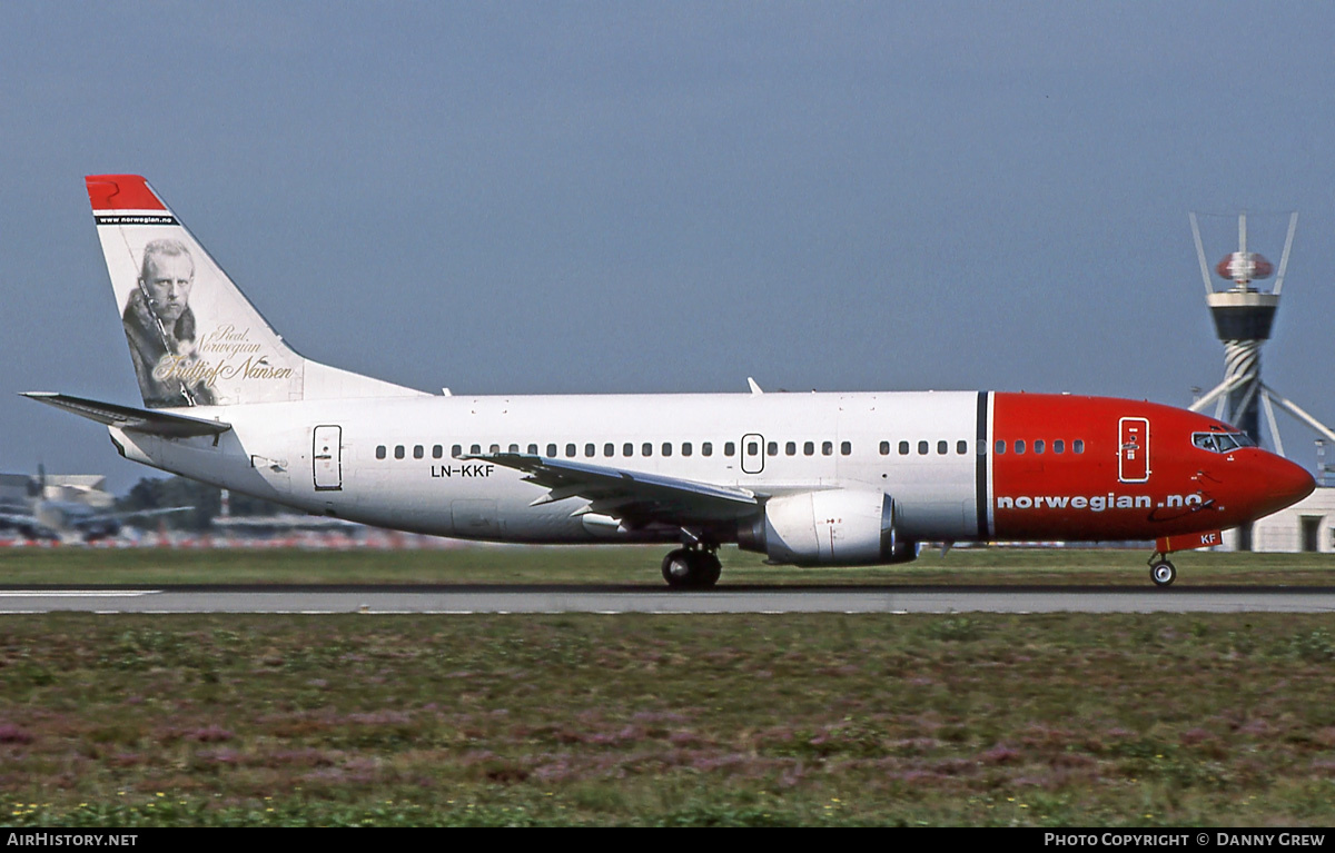 Aircraft Photo of LN-KKF | Boeing 737-3K2 | Norwegian | AirHistory.net #384107