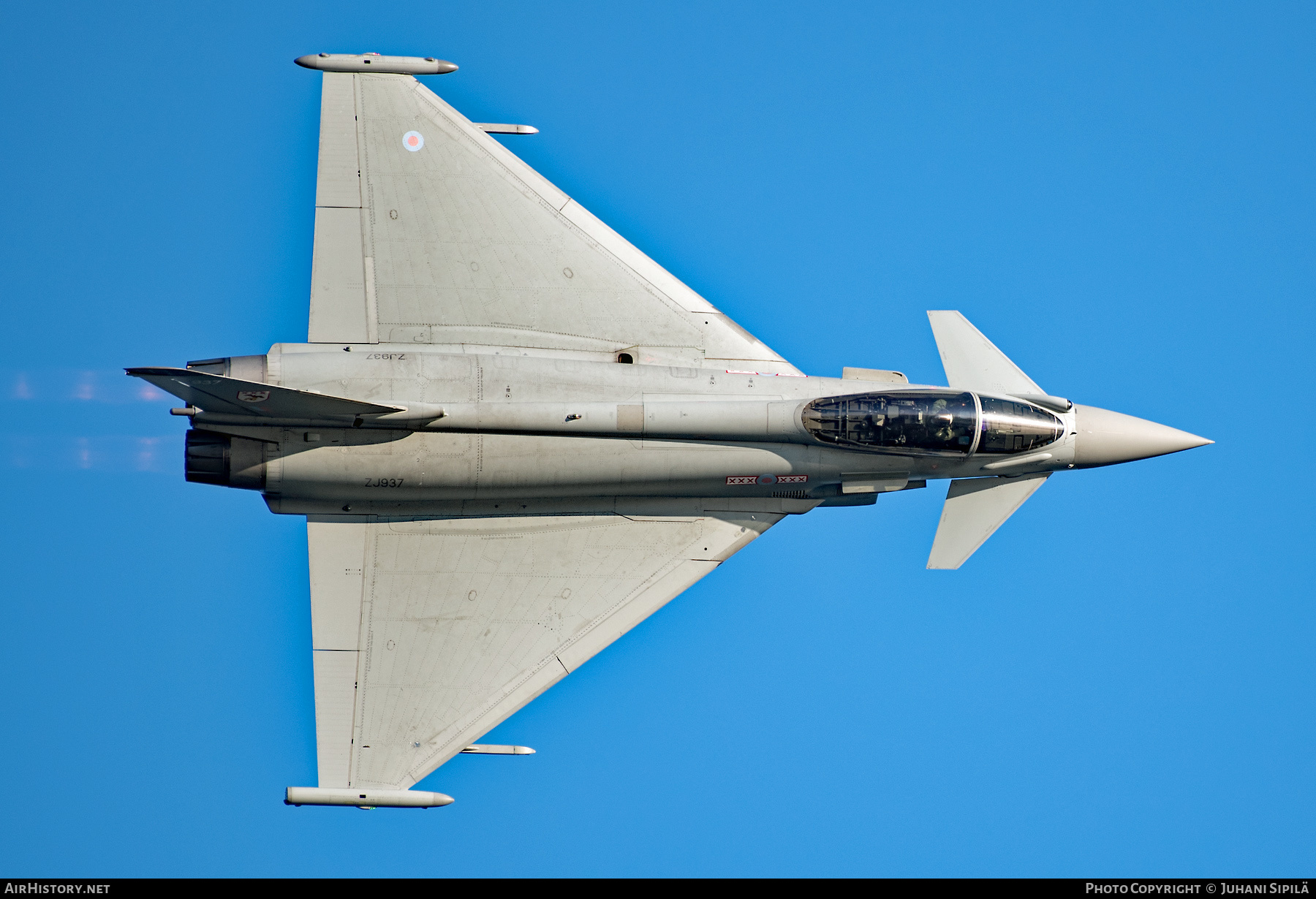 Aircraft Photo of ZJ937 | Eurofighter EF-2000 Typhoon FGR4 | UK - Air Force | AirHistory.net #384138