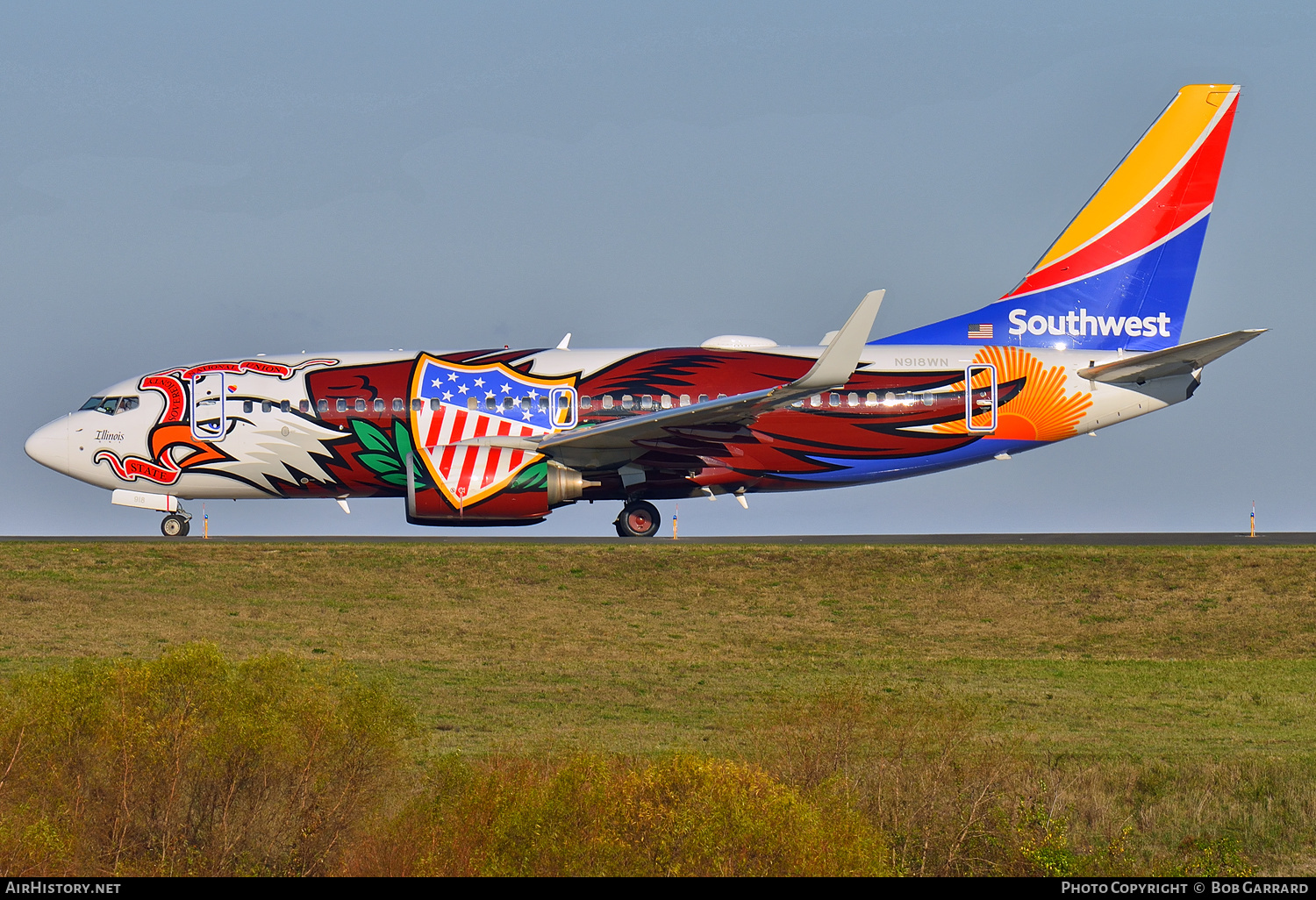 Aircraft Photo of N918WN | Boeing 737-7H4 | Southwest Airlines | AirHistory.net #384140