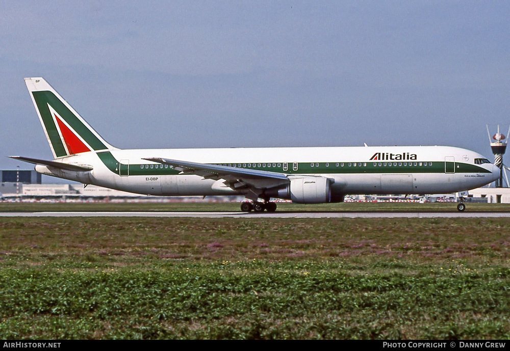 Aircraft Photo of EI-DBP | Boeing 767-35H/ER | Alitalia | AirHistory.net #384151