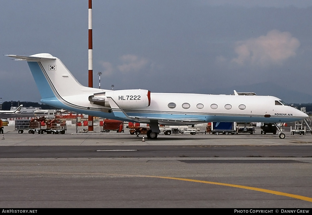 Aircraft Photo of HL7222 | Gulfstream Aerospace G-IV Gulfstream IV | Korean Air | AirHistory.net #384154