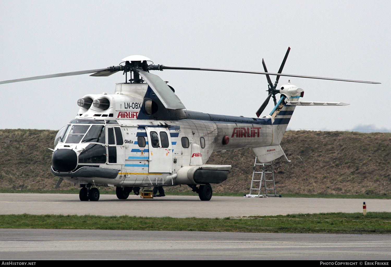 Aircraft Photo of LN-OBX | Aerospatiale AS-332C1 Super Puma | Airlift | AirHistory.net #384156