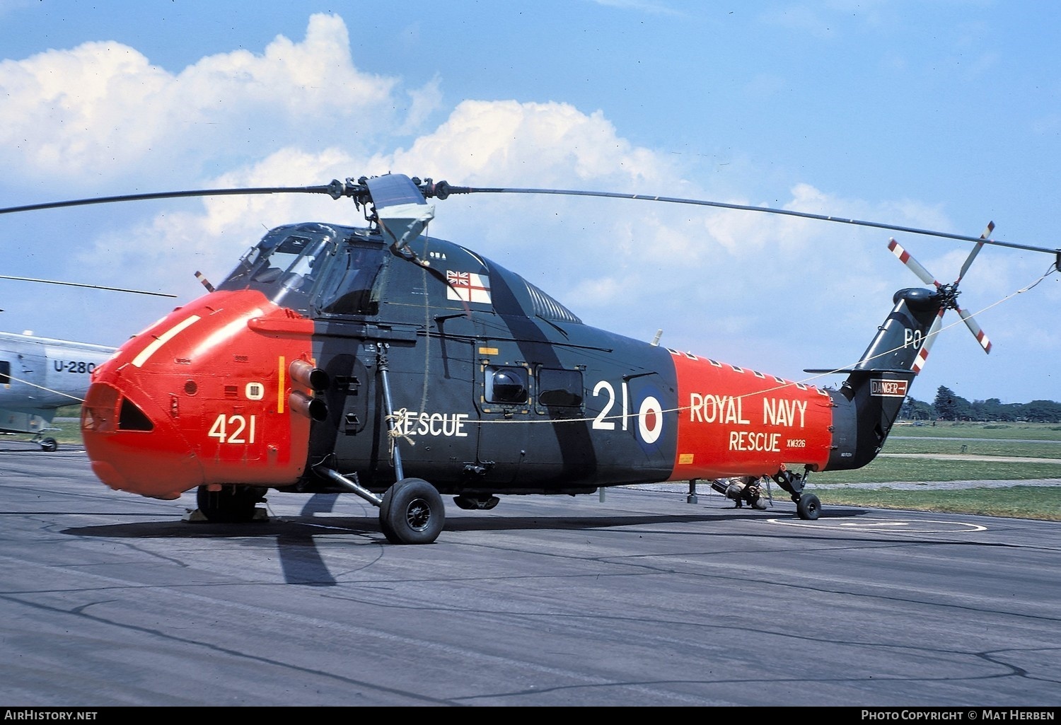 Aircraft Photo of XM326 | Westland WS-58 Wessex HAS.1 | UK - Navy | AirHistory.net #384168