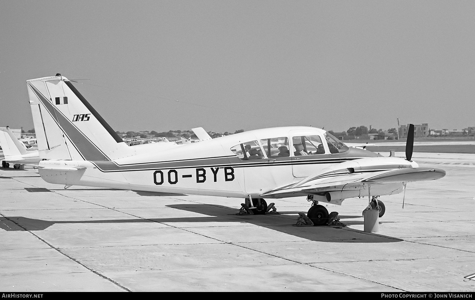 Aircraft Photo of OO-BYB | Piper PA-23-250 Aztec | AirHistory.net #384182