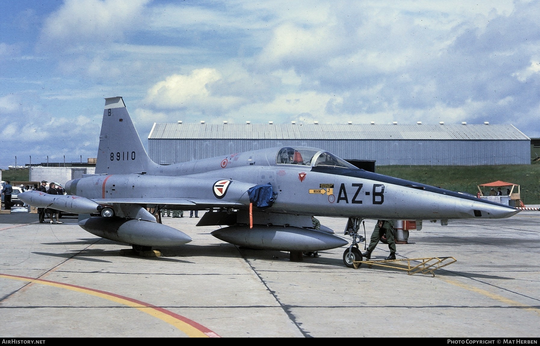 Aircraft Photo of 89110 | Northrop RF-5A(G) Freedom Fighter | Norway - Air Force | AirHistory.net #384197