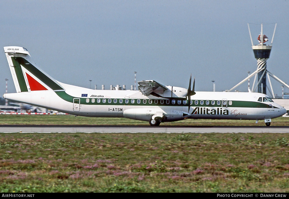Aircraft Photo of I-ATSM | ATR ATR-72-500 (ATR-72-212A) | Alitalia Express | AirHistory.net #384221